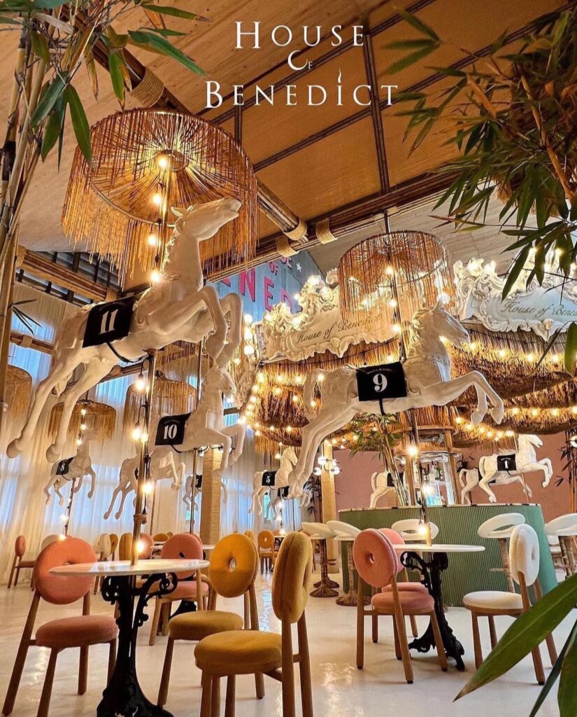 บรรยากาศร้านHouse Of Benedict คาเฟ่สัตหีบ